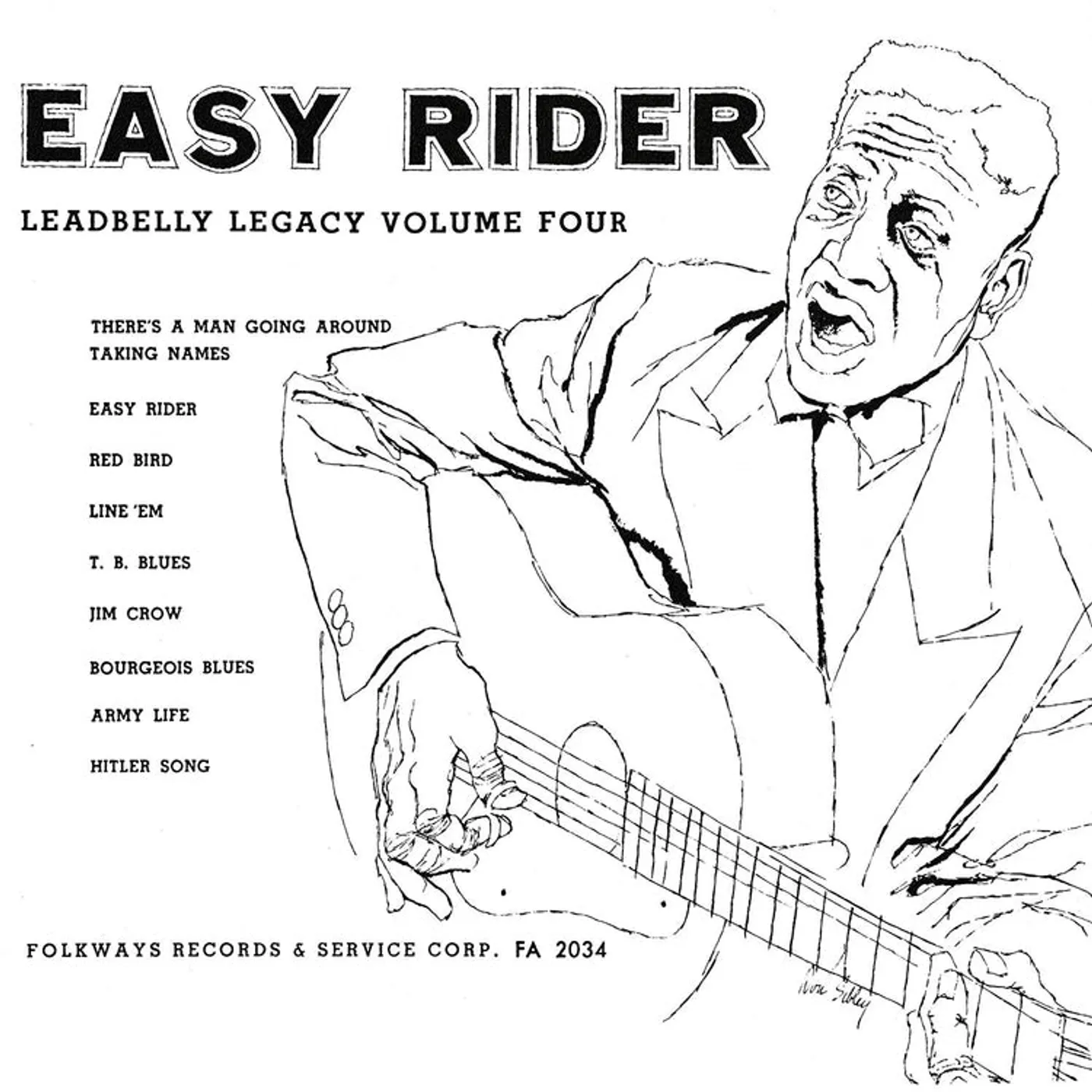 Leadbelly LP - Easy Rider (Vinyl)