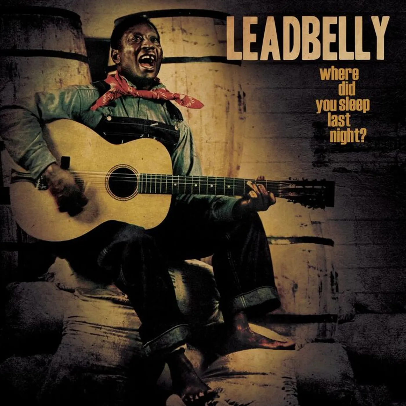 Leadbelly LP - Where Did You Sleep Last Night (Vinyl)