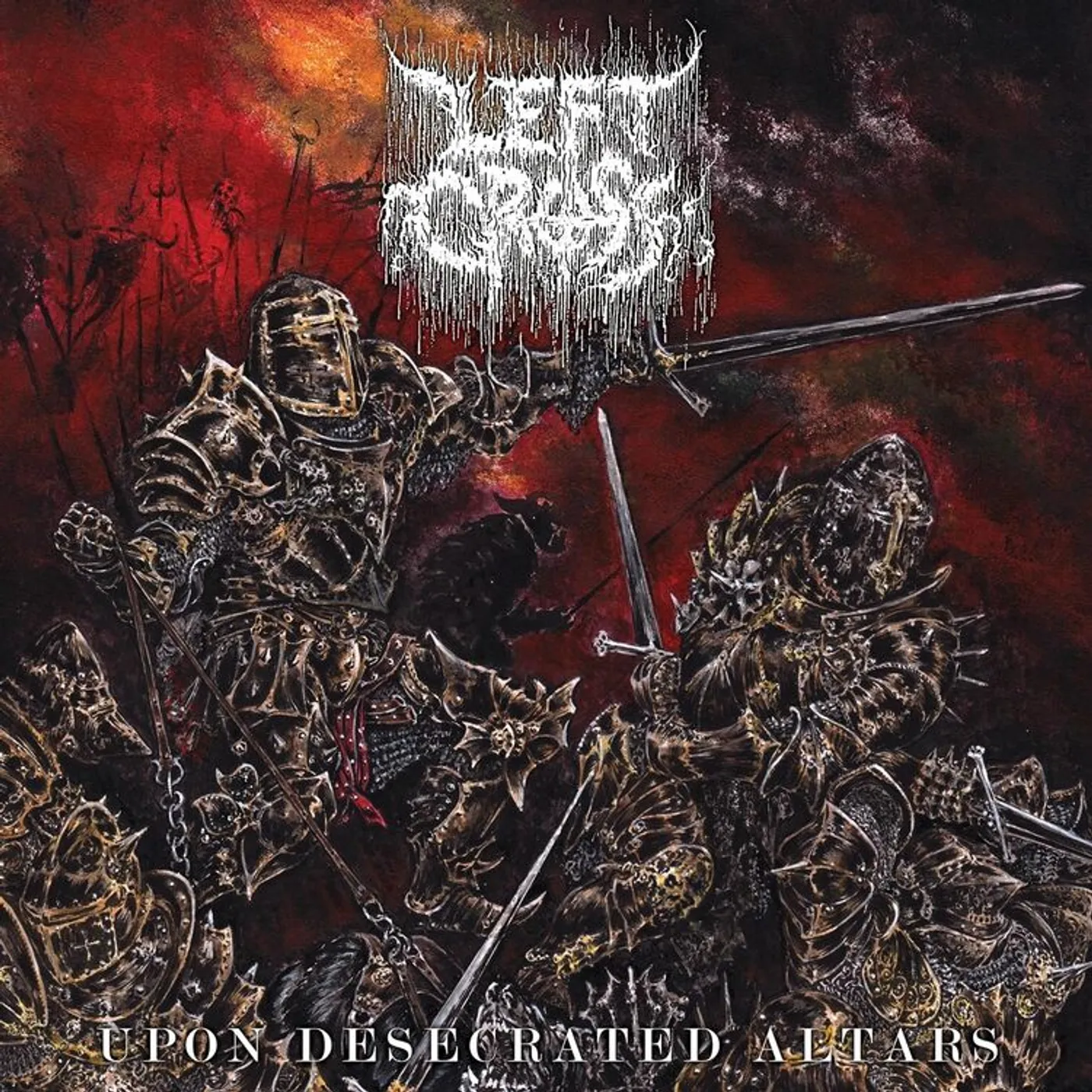 Left Cross LP - Upon Desecrated Altars (Vinyl)