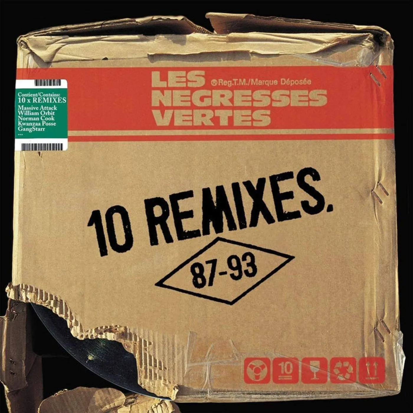 Les Négresses Vertes LP - 10 Remixes (Vinyl)