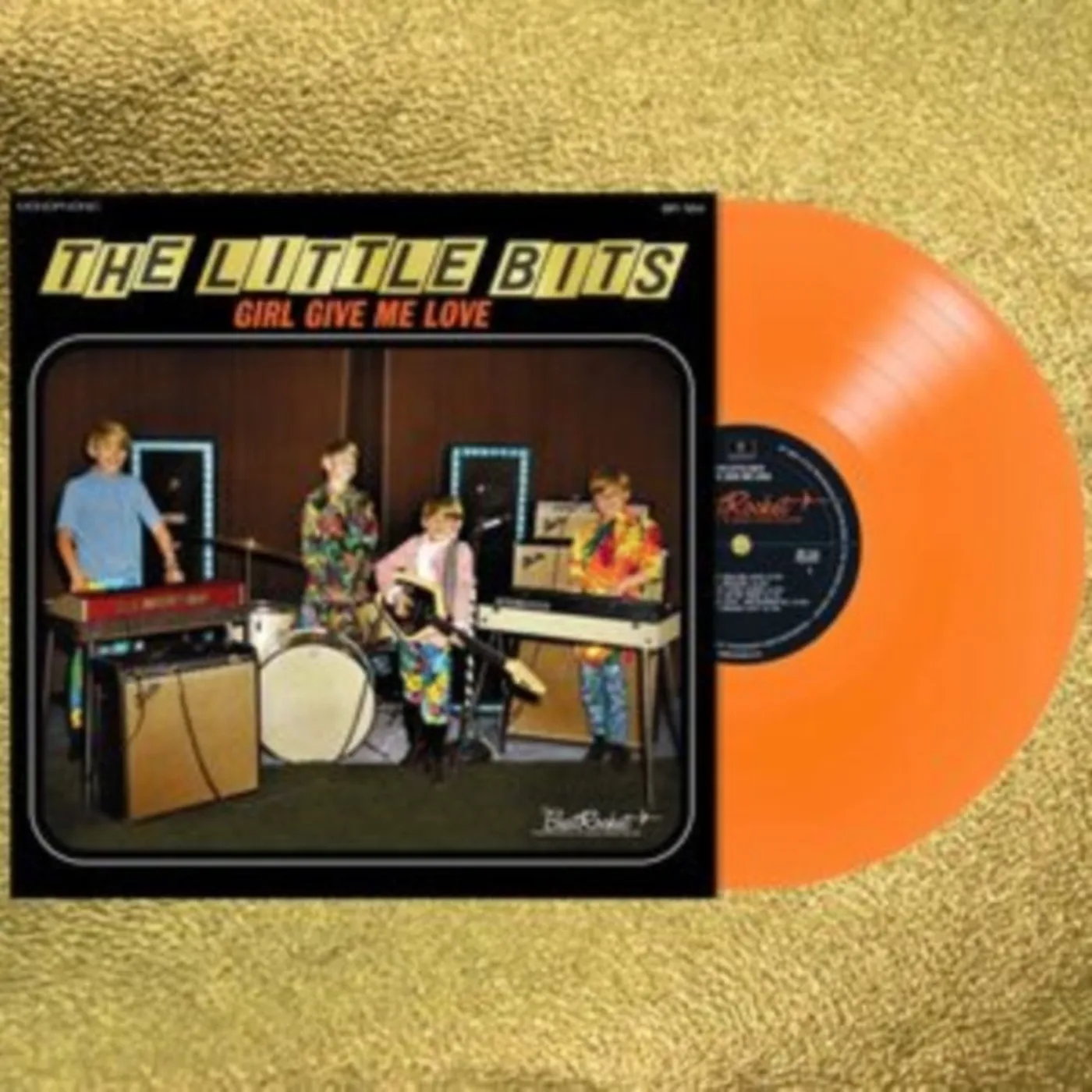 The Little Bits LP - Girl Give Me Love (Orange Viny (Vinyl)