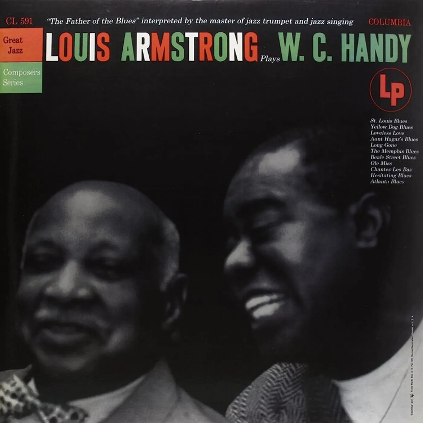 Louis Armstrong LP - Louis Armstrong Plays W C Hand (Vinyl)