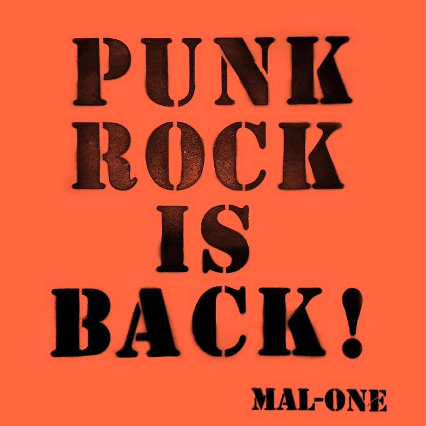 Mal-One LP - Punk Rock Is Back ! (Vinyl)