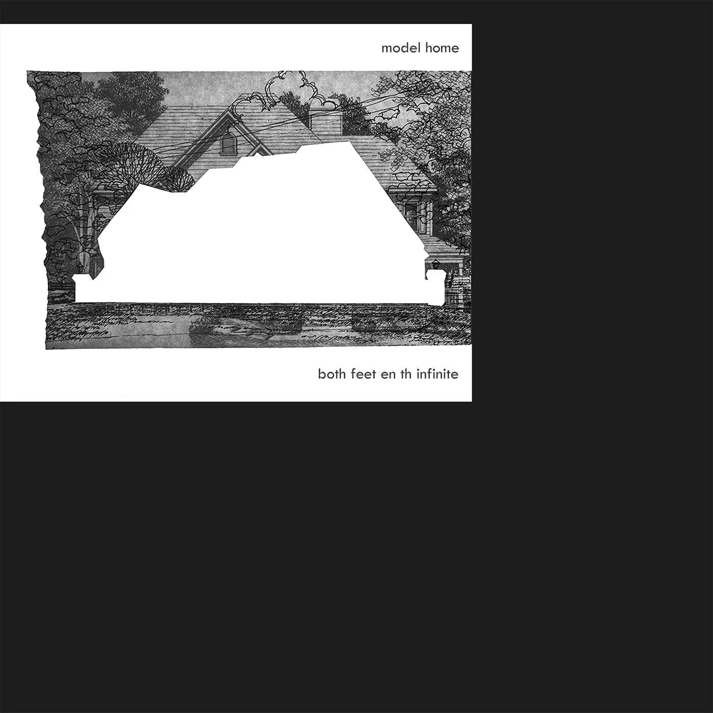 Model Home LP - Both Feet En Th Infinite (Vinyl)