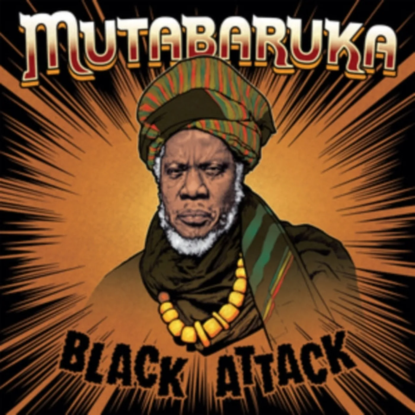 Mutabaruka LP - Black Attack (Vinyl)
