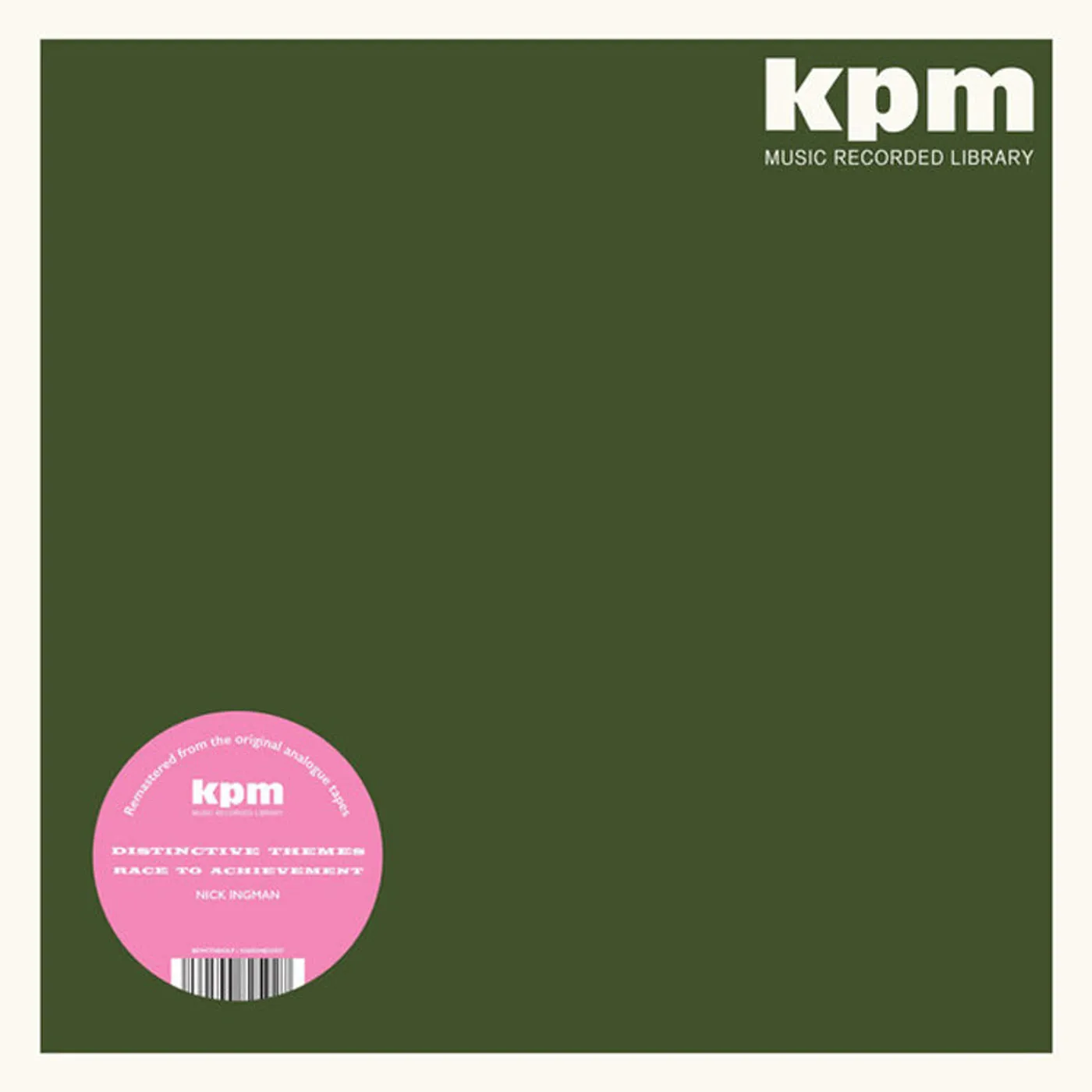 Nick Ingman LP - Distinctive Themes/Race To Achievement (Vinyl)