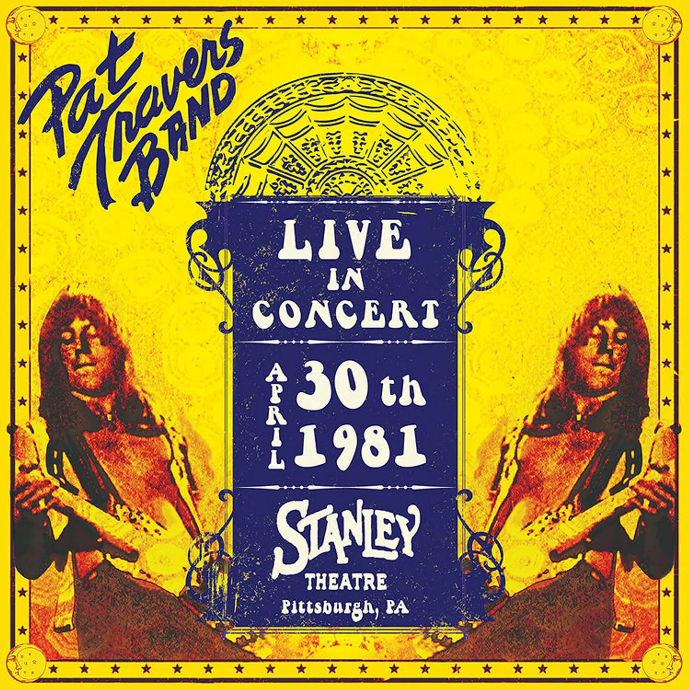 Pat Travers LP - Live In Concert April 30Th 198 (Vinyl)