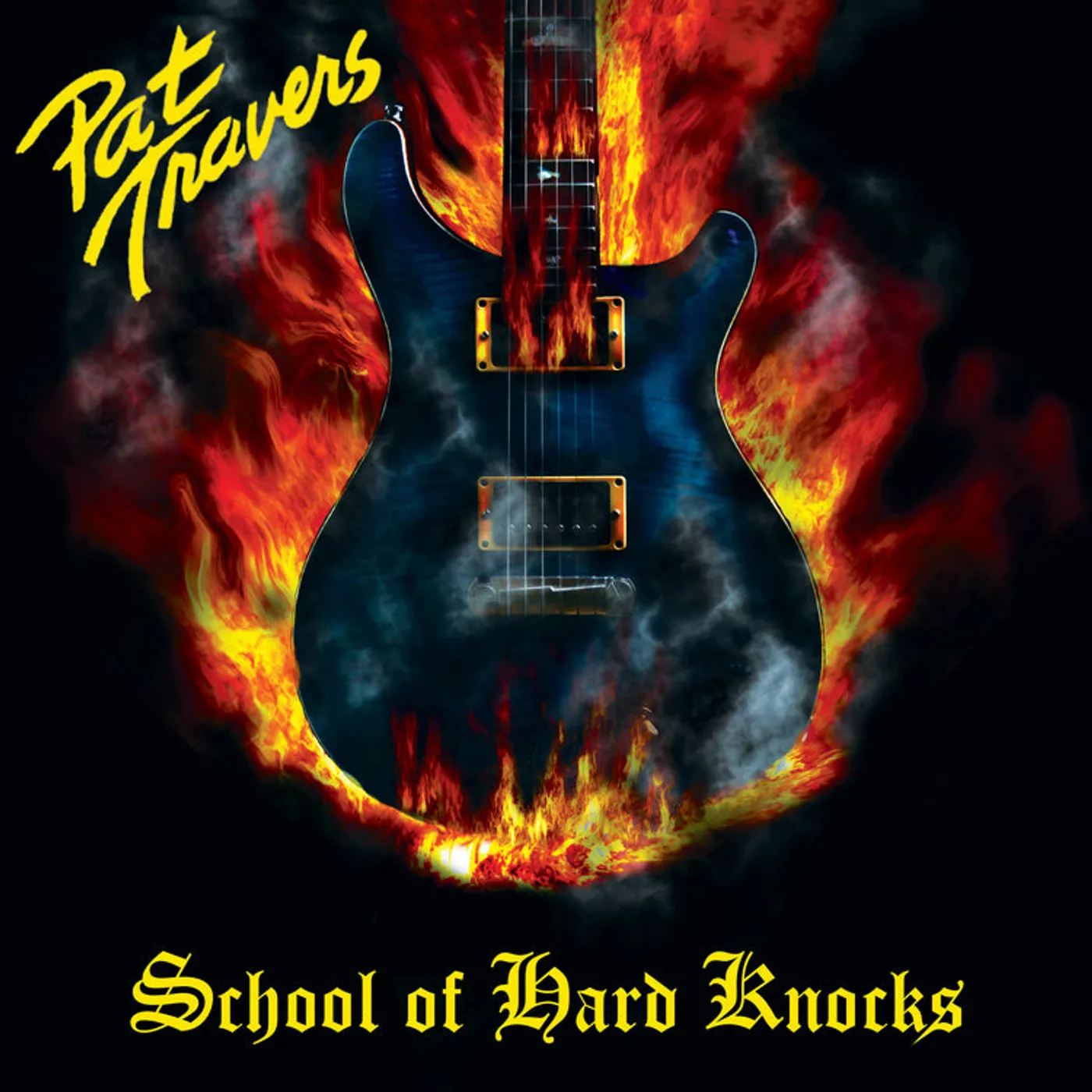 Pat Travers LP - School Of Hard Knocks (Yellow (Vinyl)