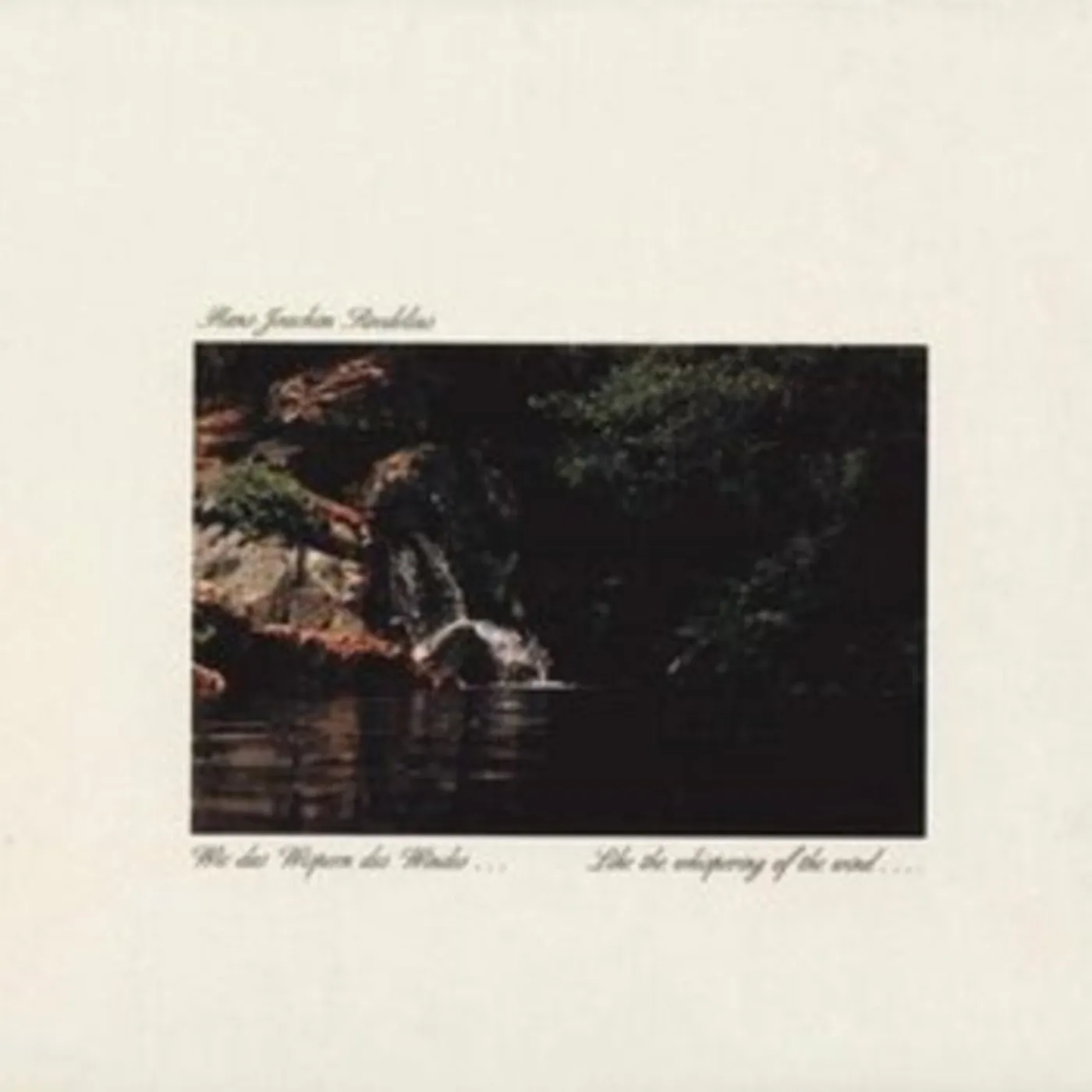 Roedelius LP - Wie Das Wispern Des Windes (Vinyl)