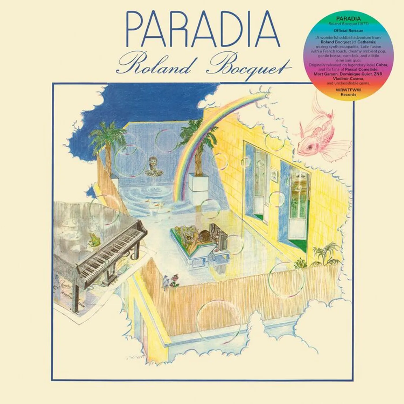 Roland Bocquet LP - Paradia (Vinyl)