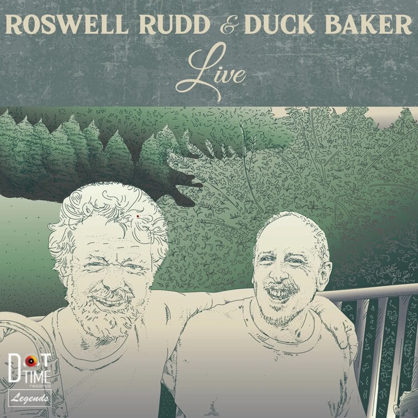 Roswell Rudd & Duck Baker LP - Live (Vinyl)
