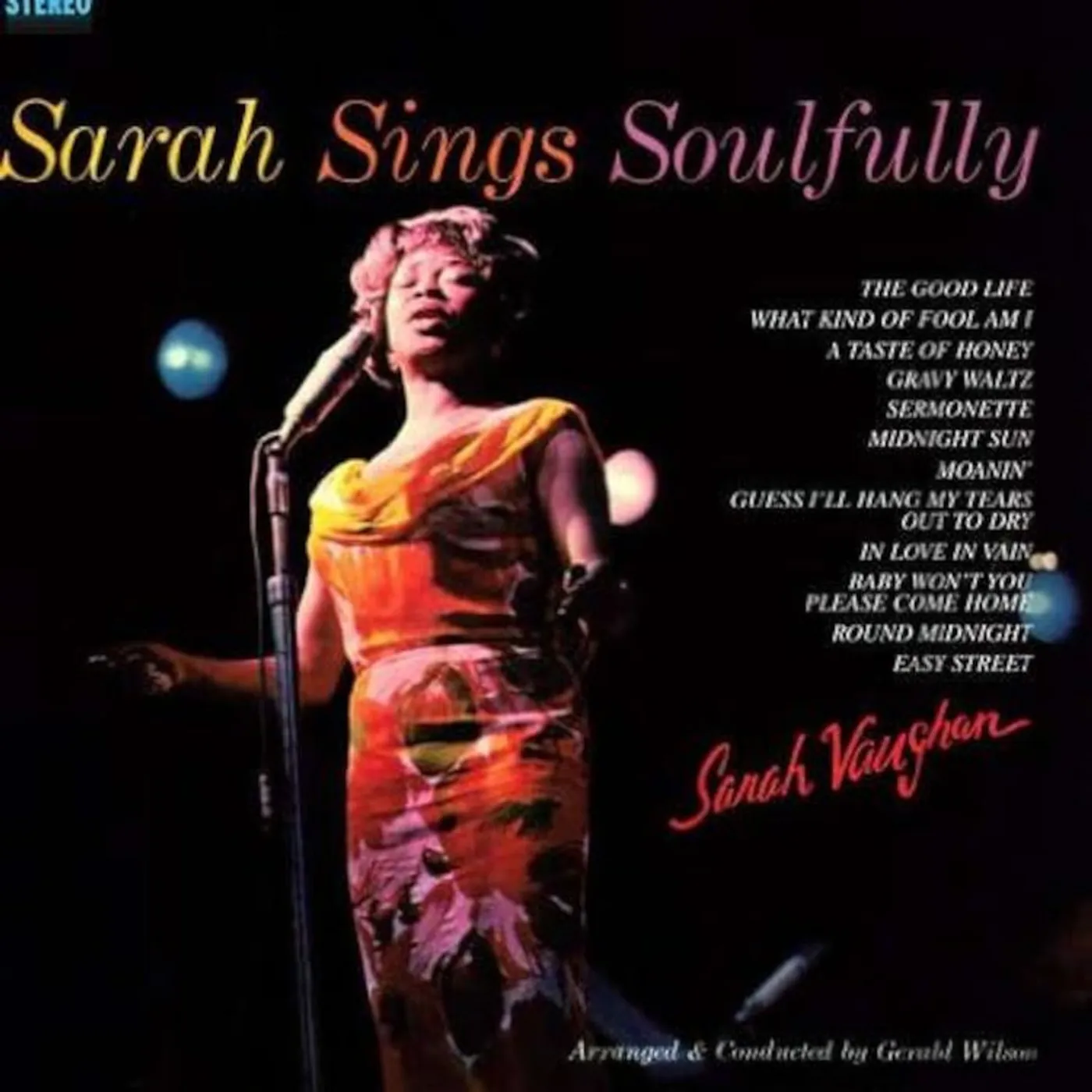 Sarah Vaughan LP - Sarah Sings Soulfully (Vinyl)