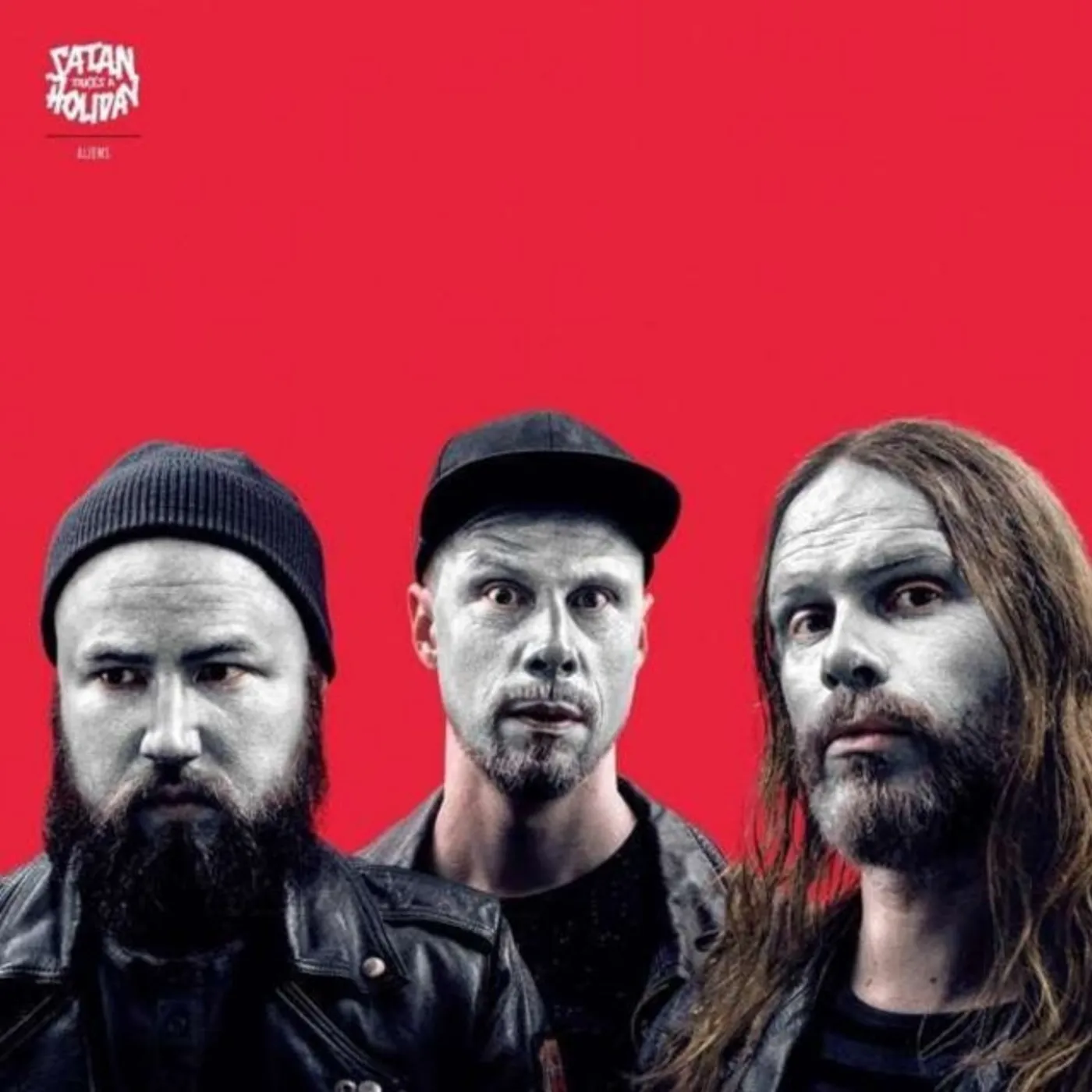 Satan Takes A Holiday LP - Aliens (Transparent Red Vinyl)