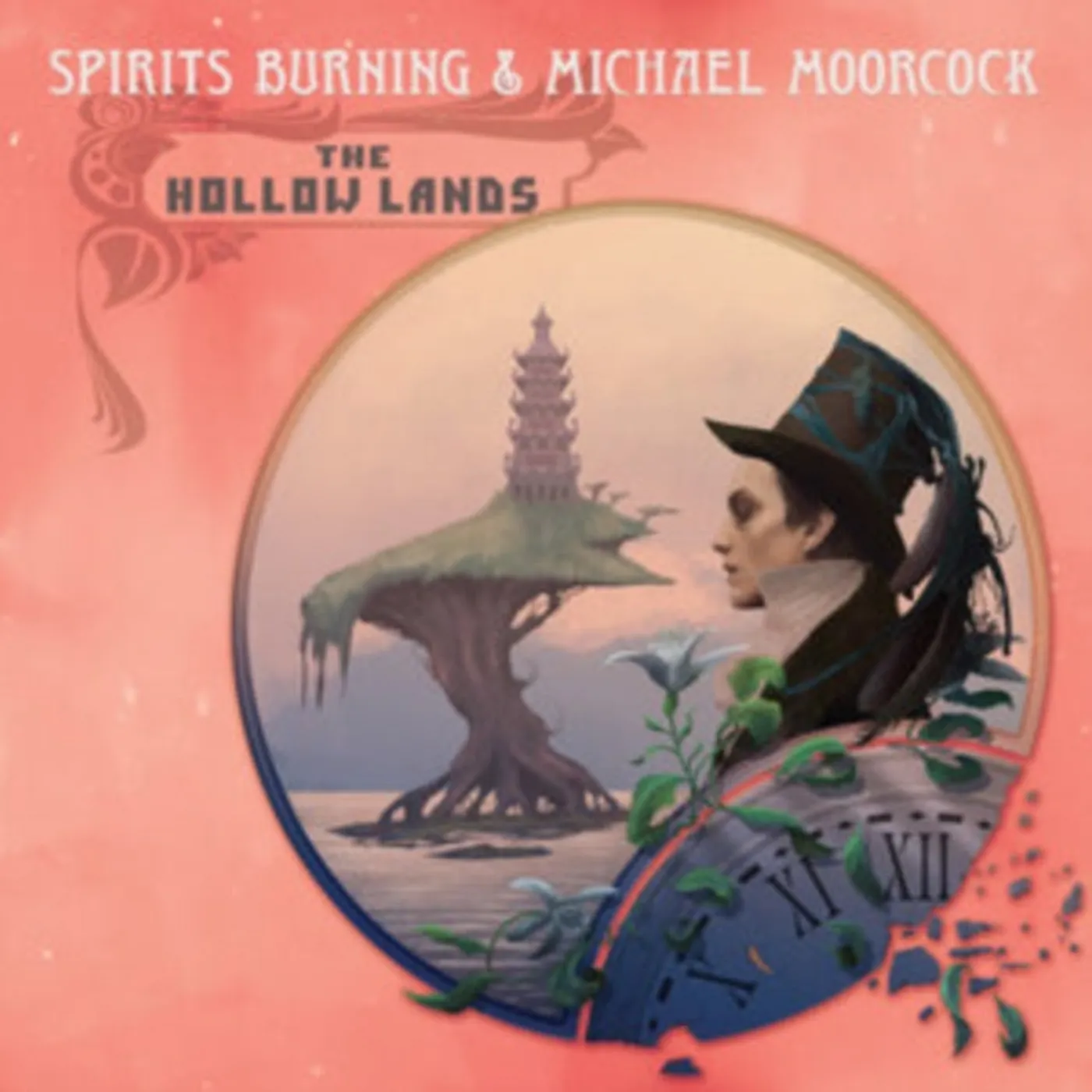 Spirits Burning & Michael Moor LP - Hollow Lands (Coloured Vin (Vinyl)