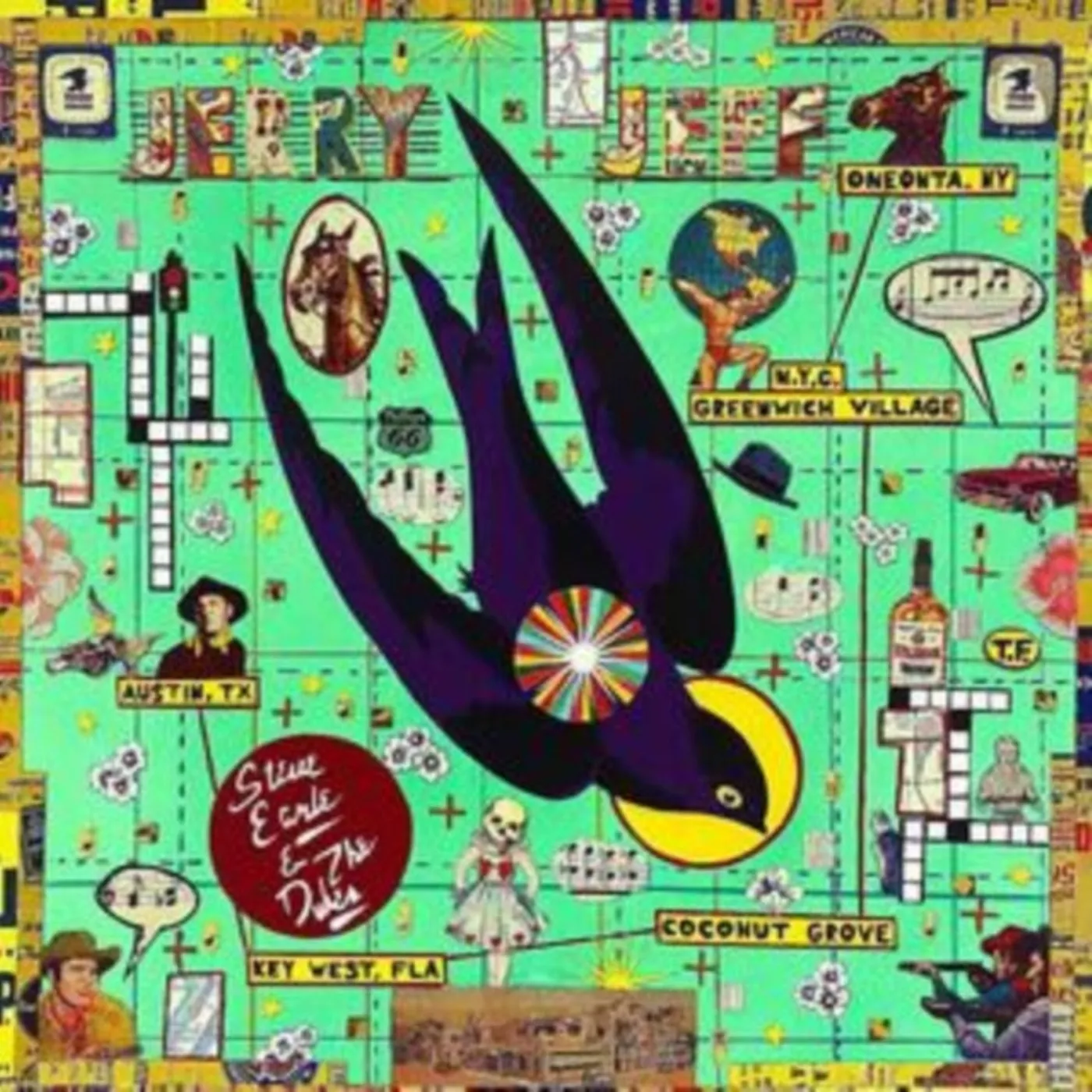 Steve Earle & The Dukes LP - Jerry Jeff (Vinyl)