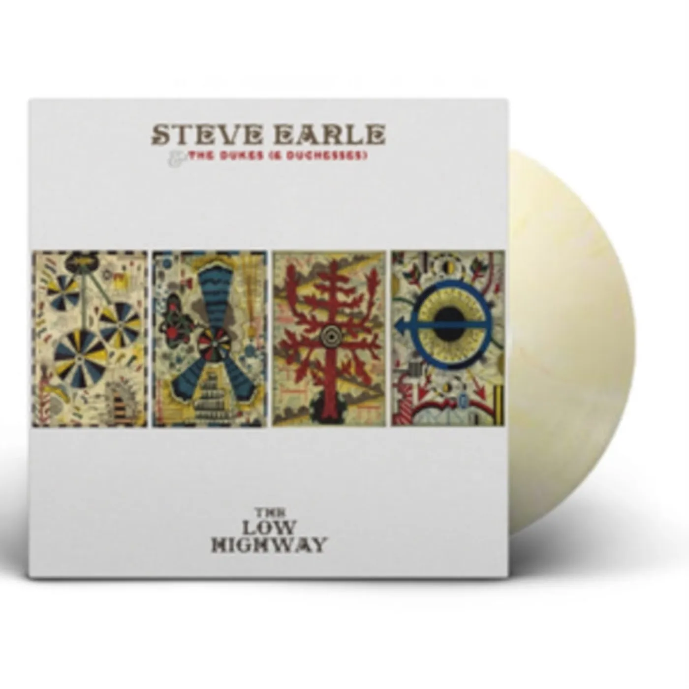  Steve Earle & The Dukes (& Duc LP - The Low Highway (Butter Cream (Vinyl)