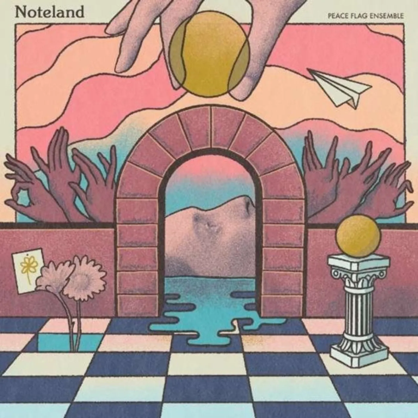 Peace Flag Ensemble LP - Noteland (Vinyl)