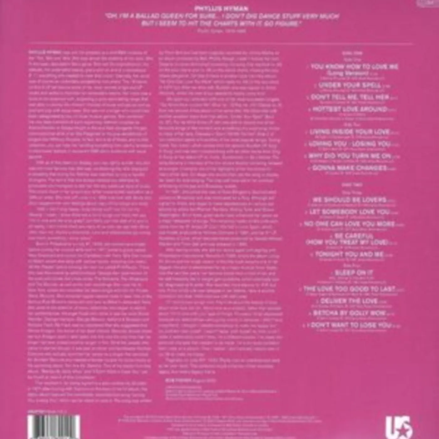 Phyllis Hyman LP - The Essential Phyllis Hyman (Vinyl)