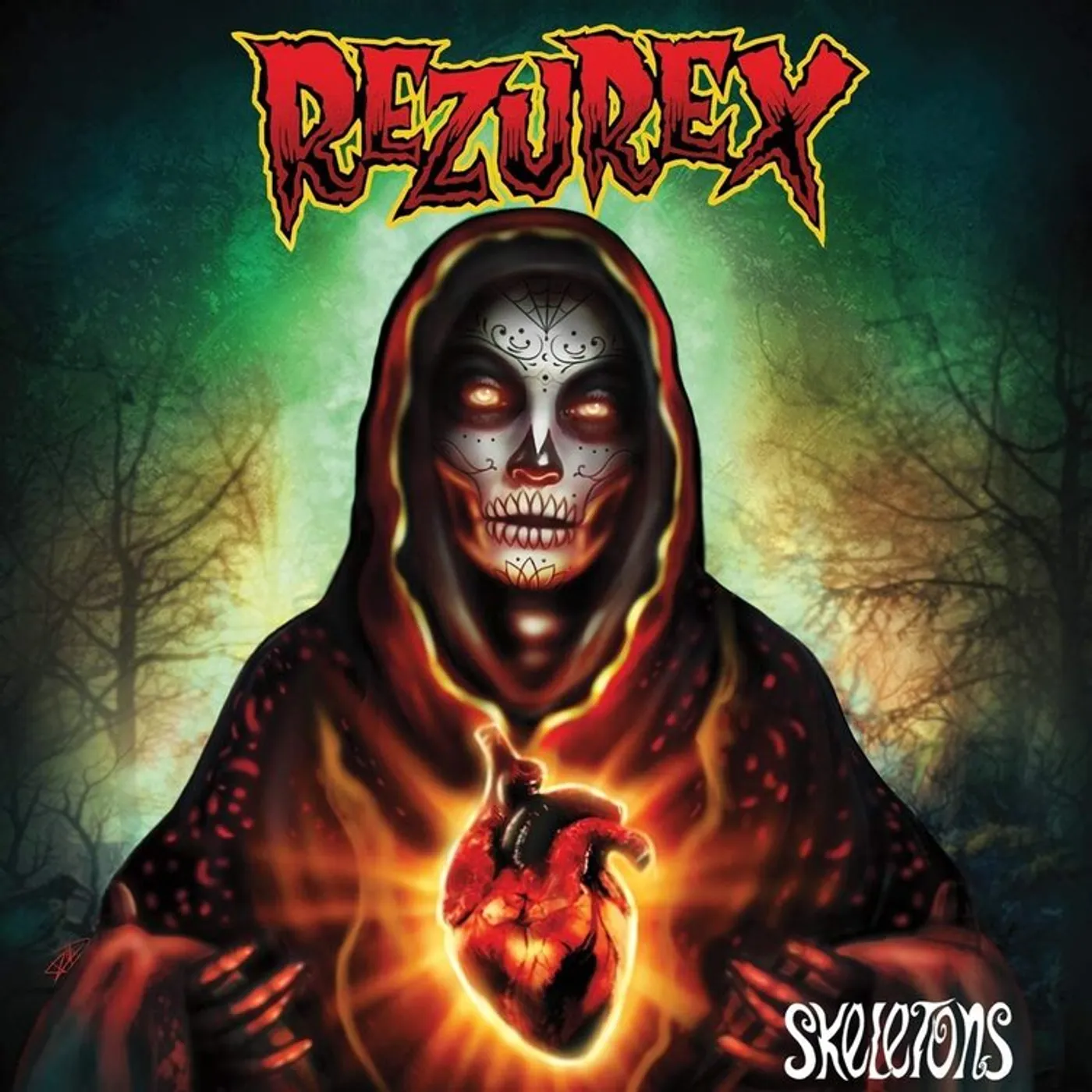 Rezurex LP - Skeletons (Green Vinyl)