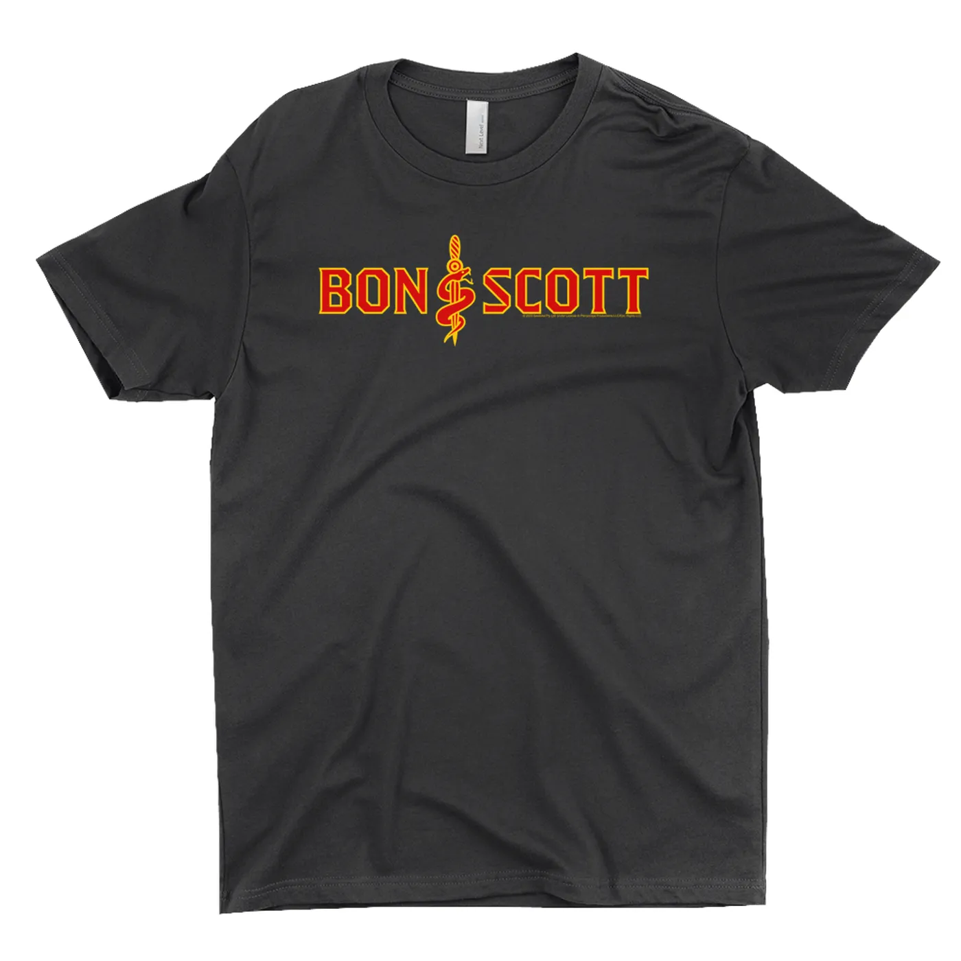 Bon Scott T-Shirt | Bon Dagger And Snake Bon Scott Shirt