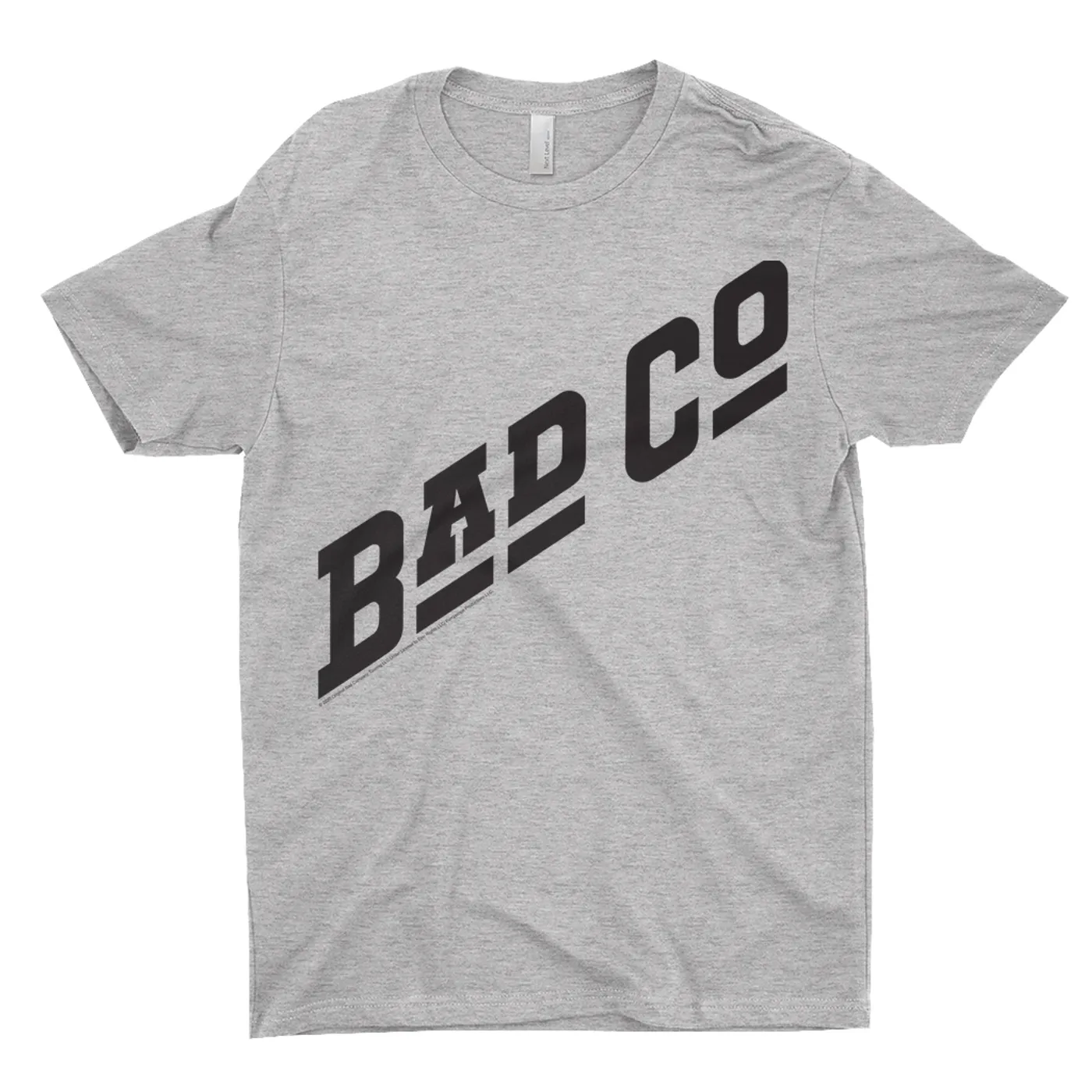 Bad Company T-Shirt | Classic Bad Company Logo Black Bad Company Shirt
