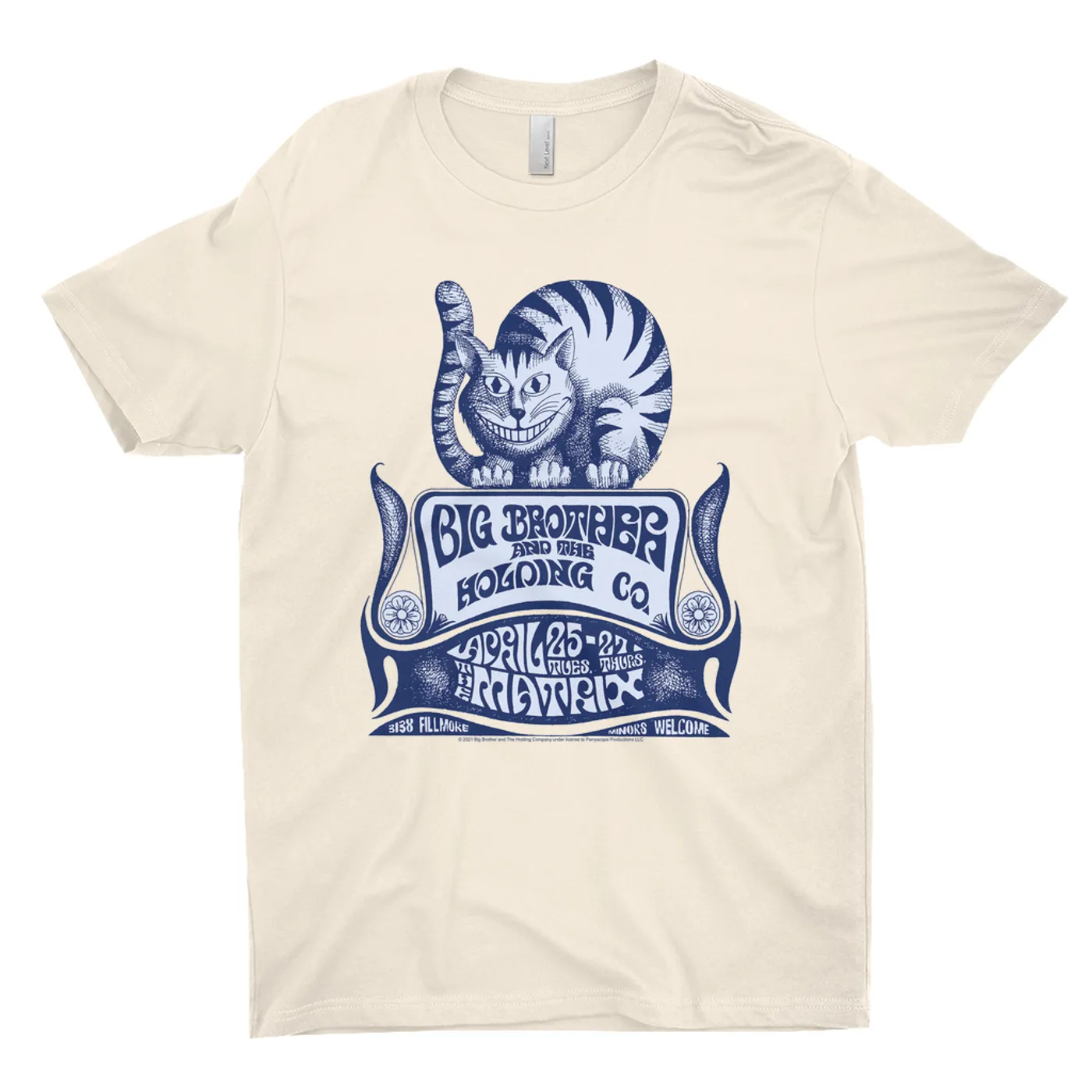 Big Brother & The Holding Company T-Shirt | Big Brother And The Holding Company Feat. Janis Joplin The Matrix Concert Flyer Big Brother And The Holding Company Shirt