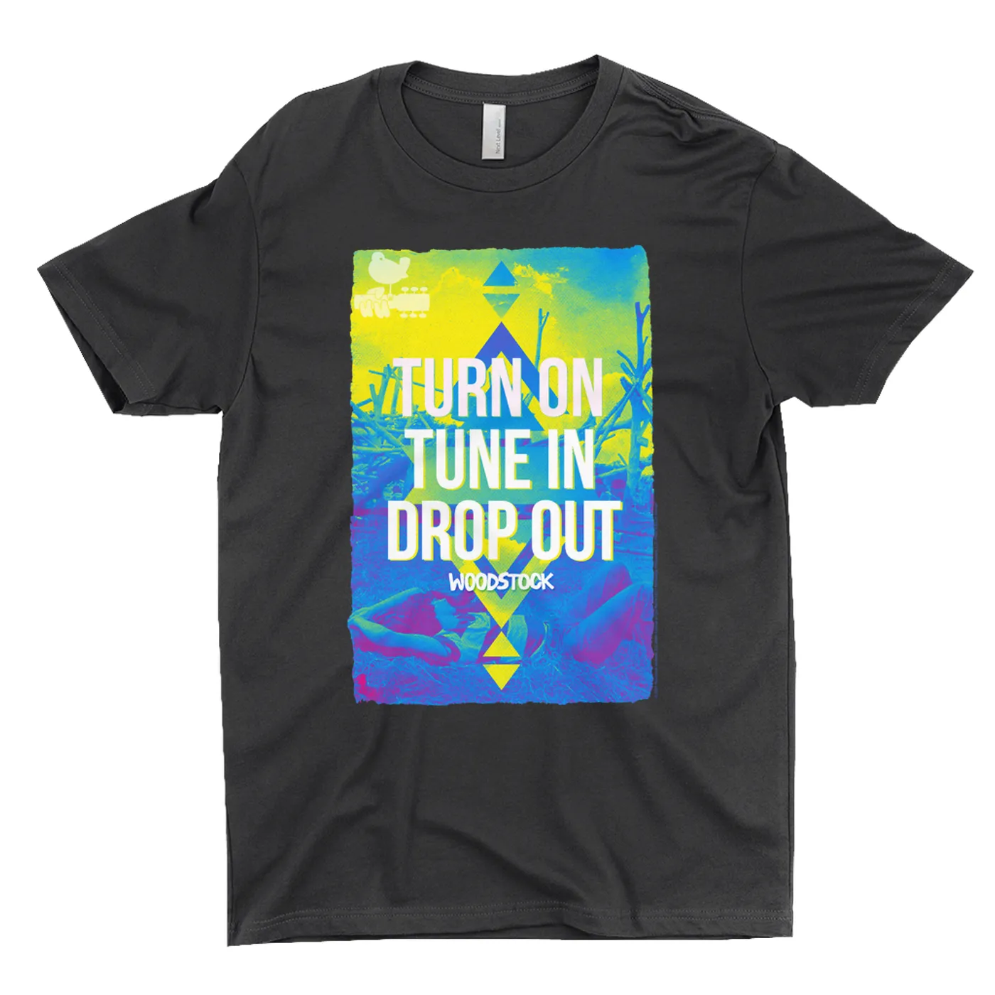 Woodstock T-Shirt | Turn On Tune In Drop Out Design Woodstock Shirt