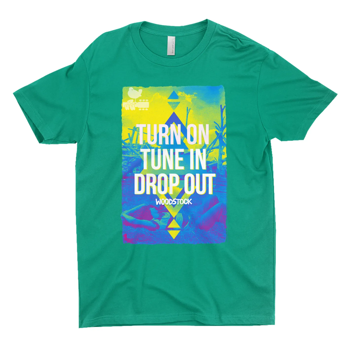 Woodstock T-Shirt | Turn On Tune In Drop Out Design Woodstock Shirt