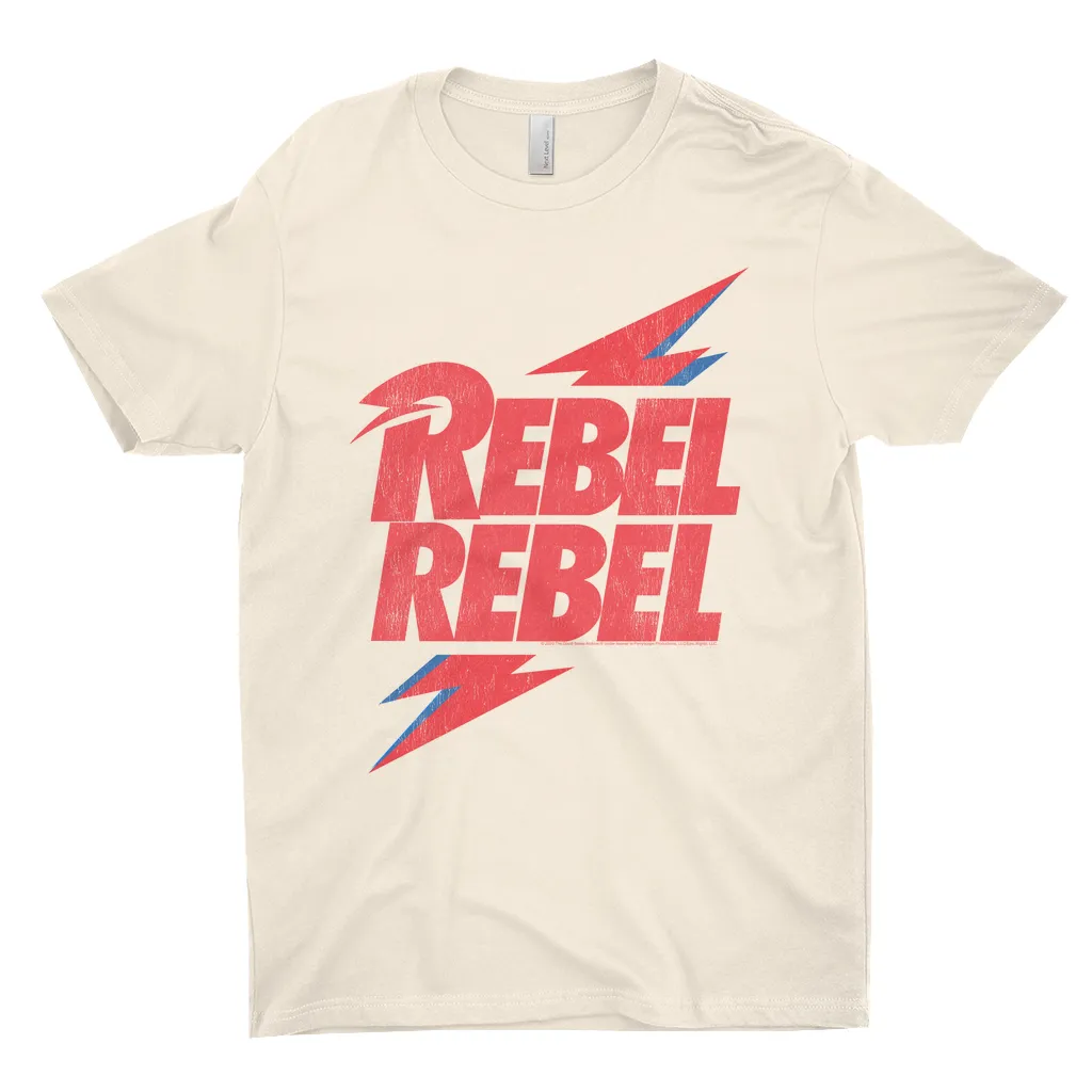T-Shirt | Rebel Rebel Lightning Bolt Distressed Shirt