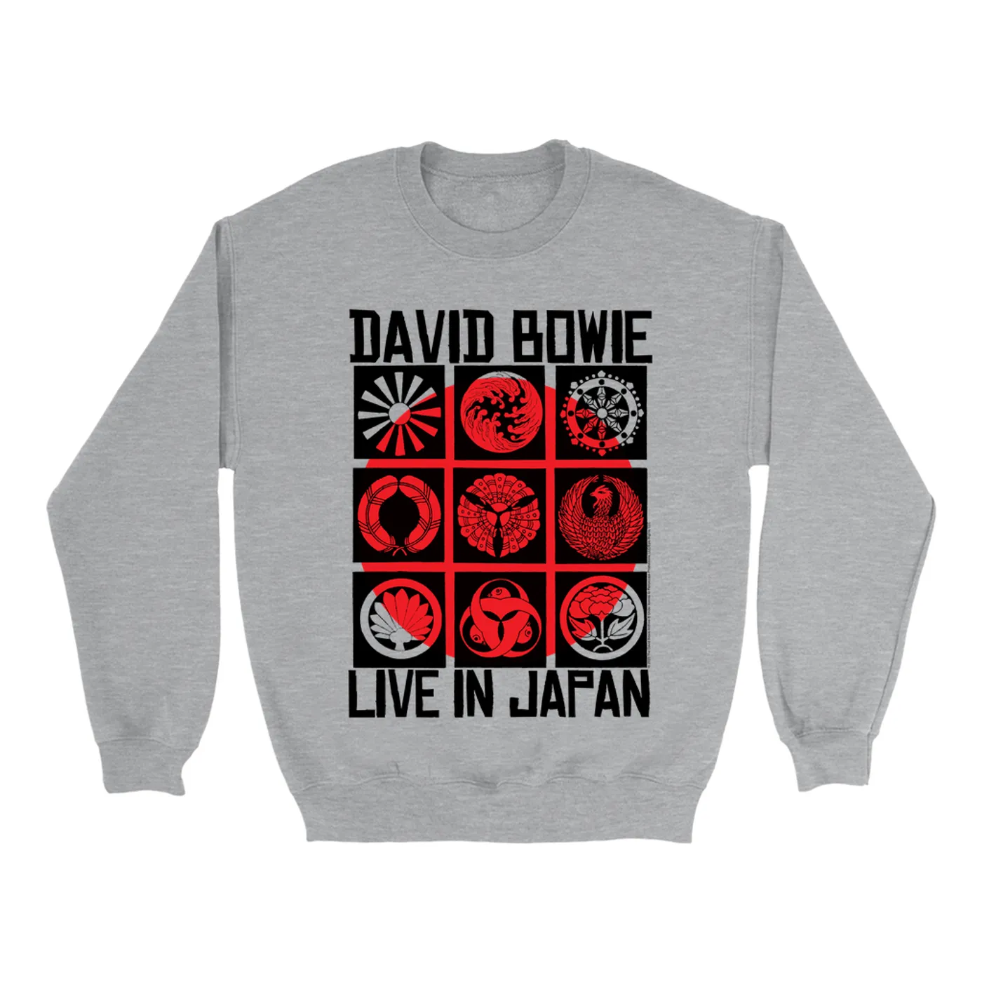 David Bowie Sweatshirt | Live In Japan Concert Poster David Bowie Sweatshirt