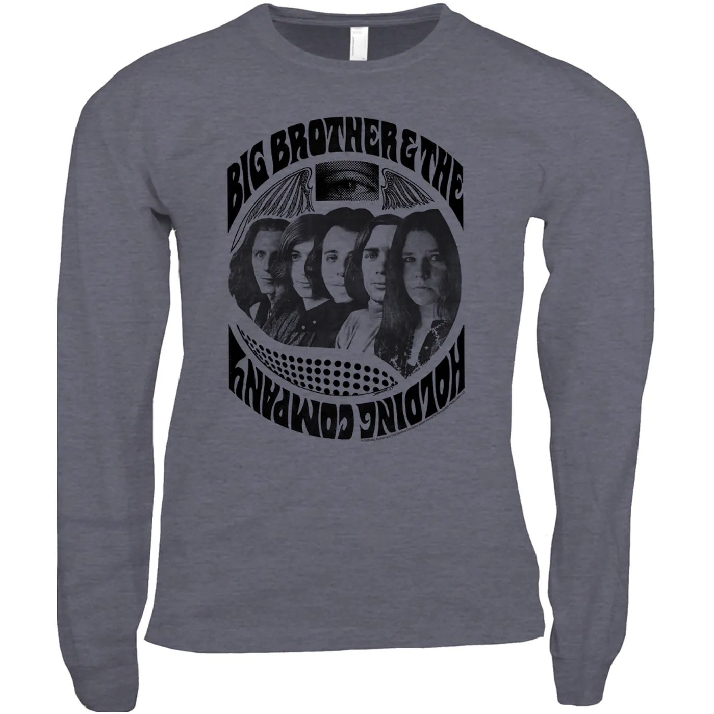 Big Brother and The Holding Co. Long Sleeve Shirt | Big Brother & The Holding Company Feat. Janis Joplin 1967 Poster Big Brother and The Holding Co. Shirt