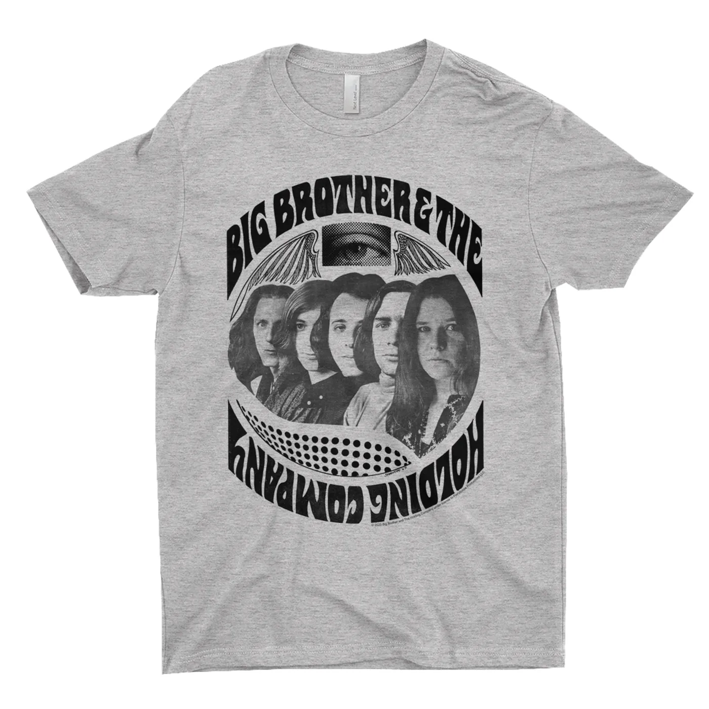 Big Brother and The Holding Co. T-Shirt | Big Brother & The Holding Company Feat. Janis Joplin 1967 Poster Big Brother and The Holding Co. Shirt