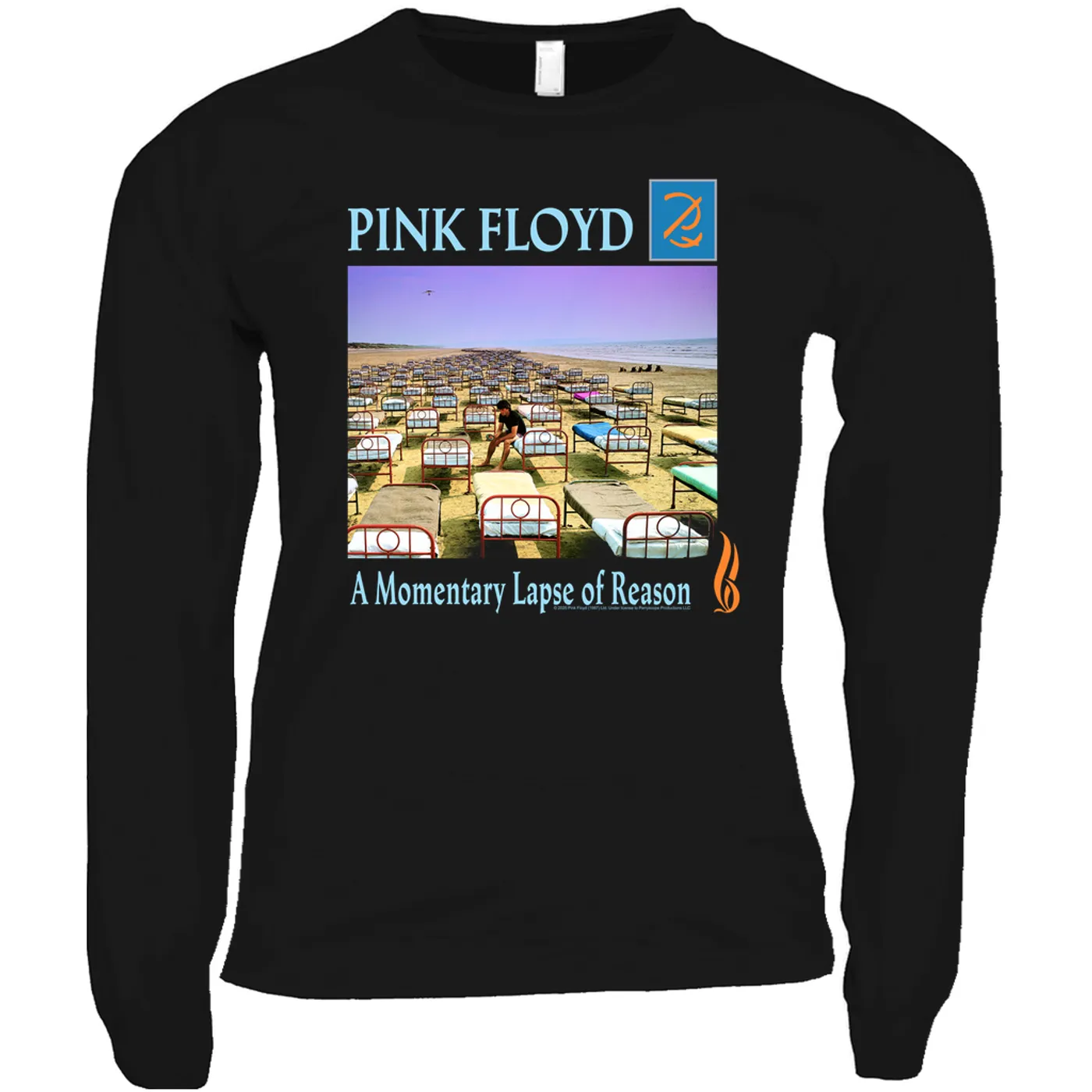 Pink Floyd Long Sleeve Shirt | A Momentary Lapse Of Reason Album Cover Pink Floyd Shirt