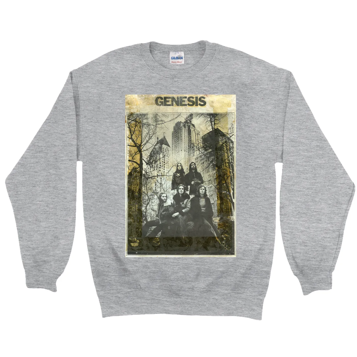Genesis Sweatshirt | Genesis In NYC Photo Distressed Genesis Sweatshirt