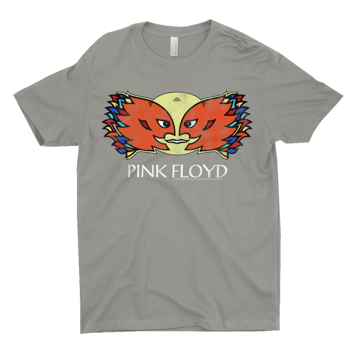 Pink Floyd T-Shirt | Pink Floyd Airship Blimp 1994 Division Bell Tour Distressed Pink Floyd Shirt (Merchbar Exclusive)