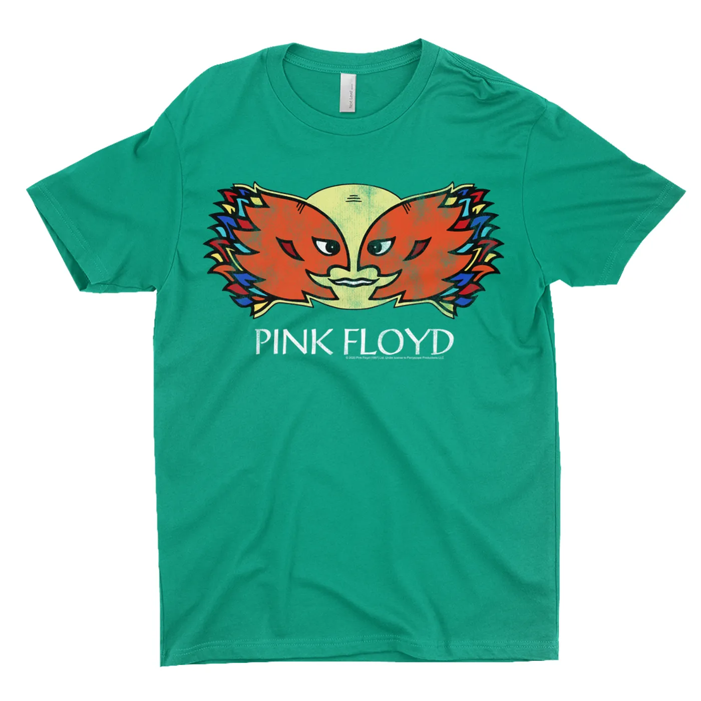 Pink Floyd T-Shirt | Pink Floyd Airship Blimp 1994 Division Bell Tour Distressed Pink Floyd Shirt (Merchbar Exclusive)