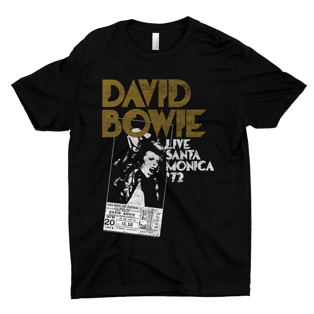 T-Shirt | Live At Santa Monica 1972 Concert Ticket Promotion Shirt