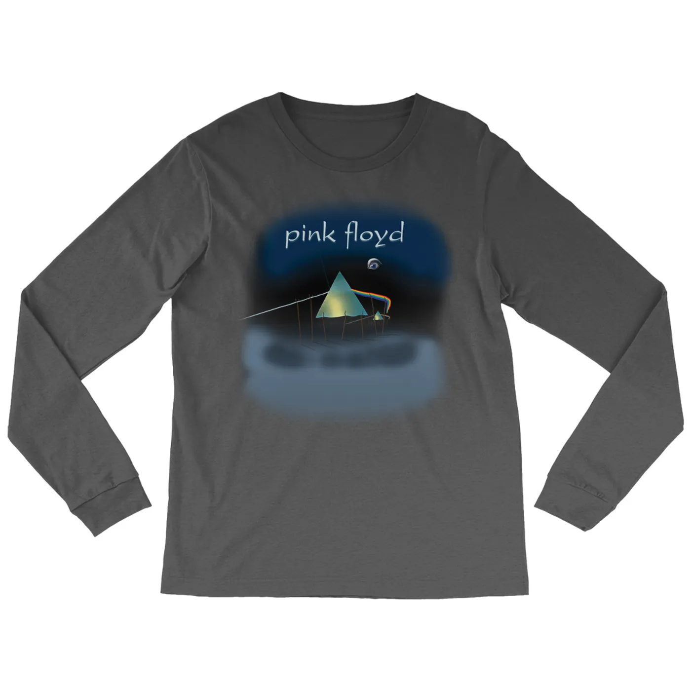 Pink Floyd Long Sleeve Shirt | Dali Collection Prism Art Pink Floyd Shirt (Merchbar Exclusive)