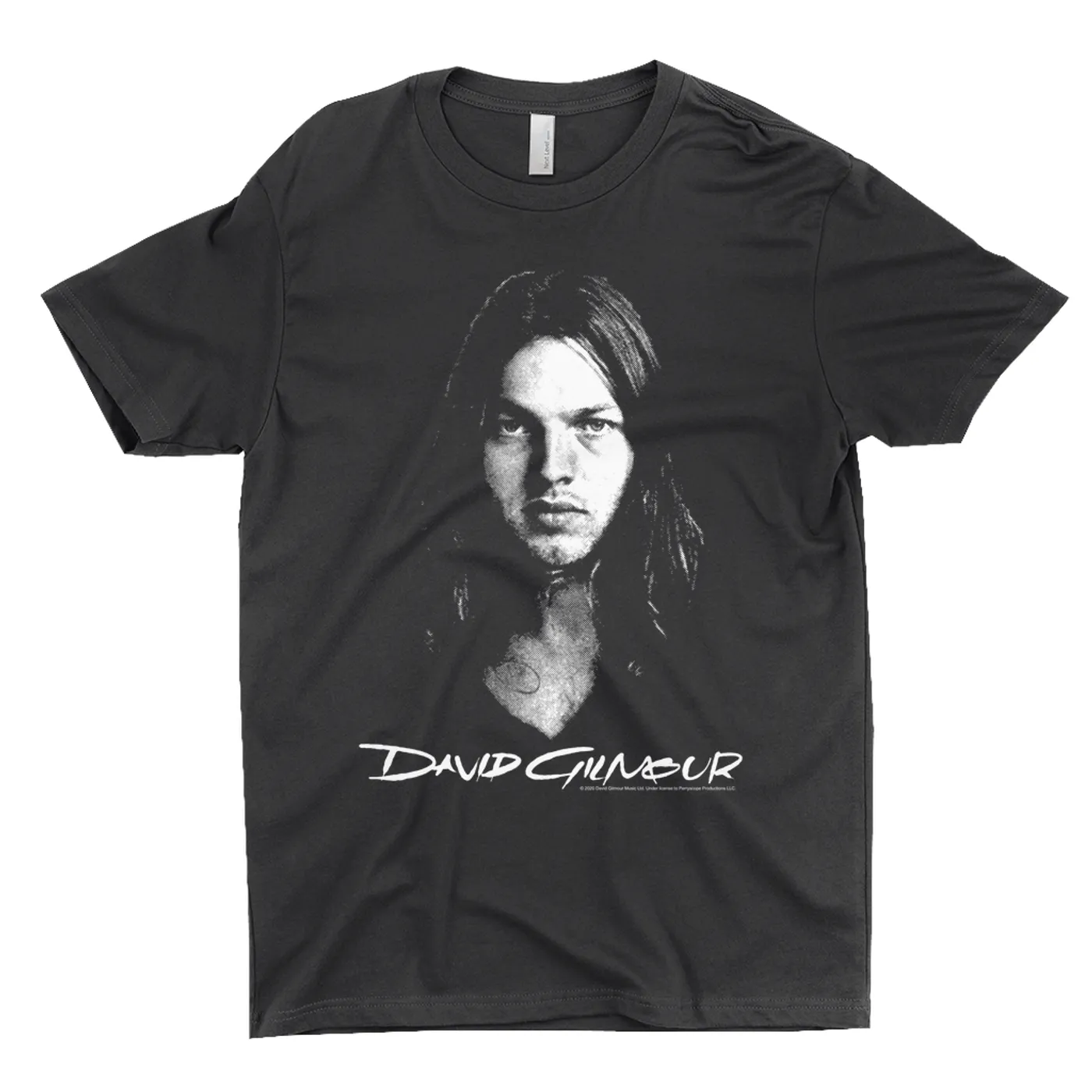 David Gilmour T-Shirt | David Gilmour Portrait And Logo David Gilmour Shirt