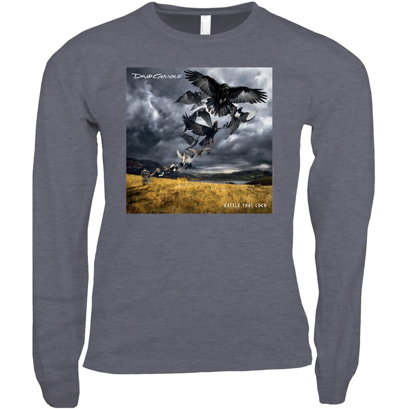 David Gilmour Long Sleeve Shirt | Rattle That Lock Album Cover David Gilmour Shirt