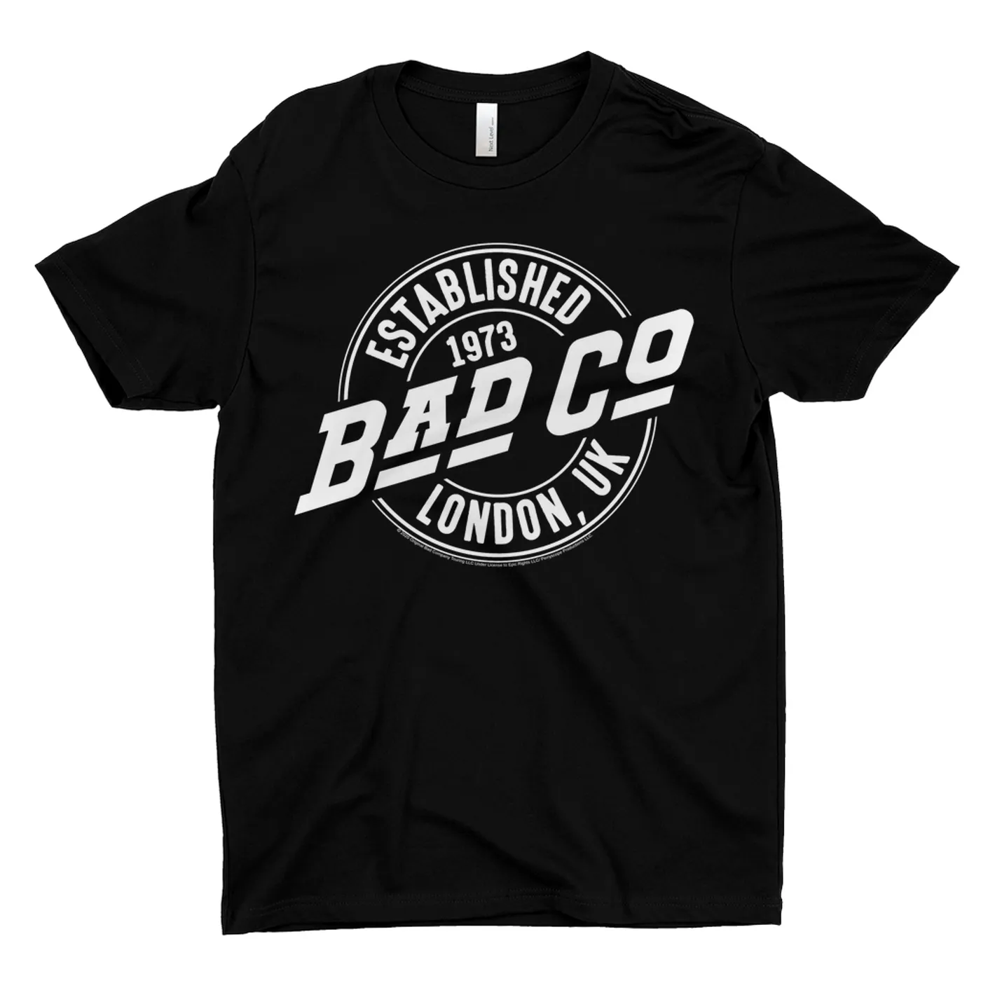 Bad Company T-Shirt | Established 1973 London UK Logo Bad Company Shirt