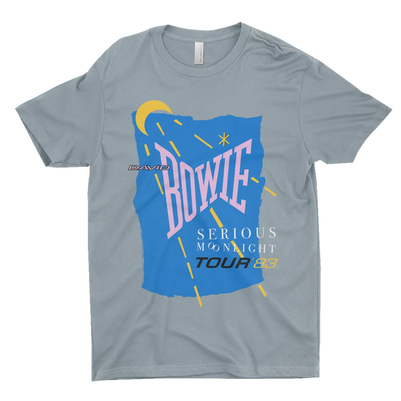 David Bowie T-Shirt | Serious Moonlight 1983 Tour David Bowie Shirt