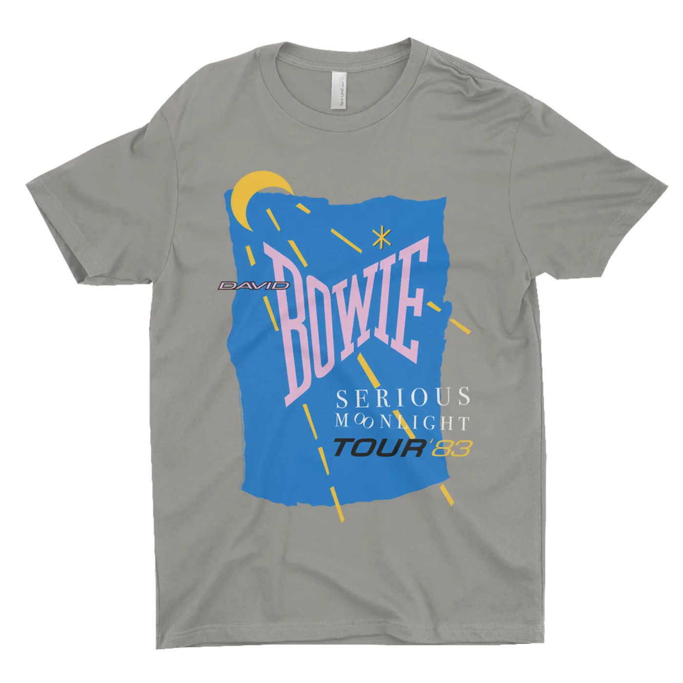 David Bowie T-Shirt | Serious Moonlight 1983 Tour David Bowie Shirt