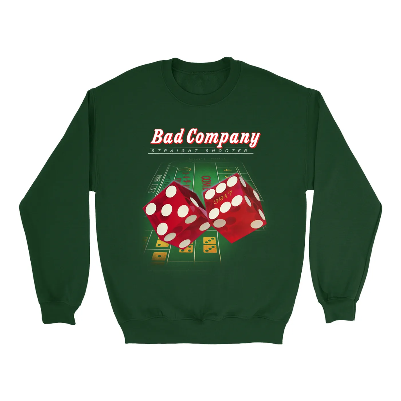 Bad Company Sweatshirt | Straight Shooter Album Cover Bad Company Sweatshirt