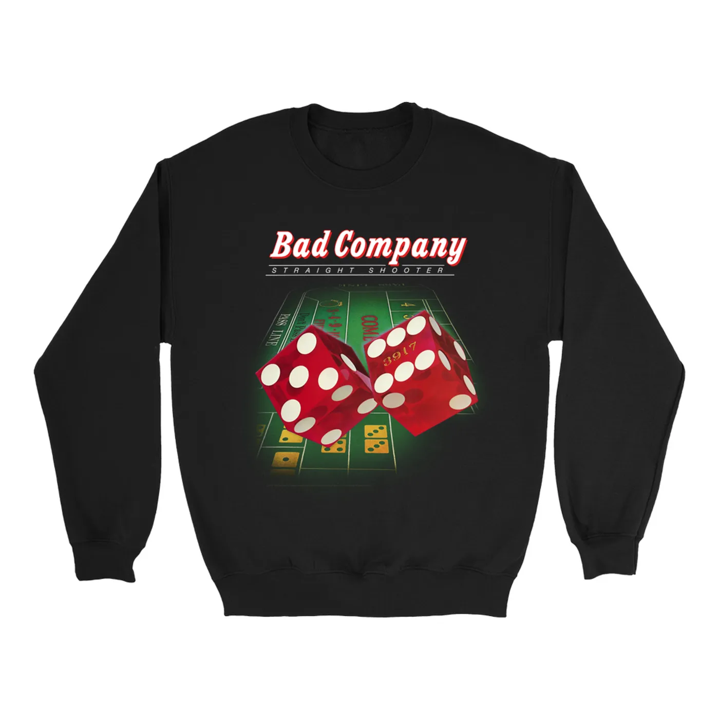 Bad Company Sweatshirt | Straight Shooter Album Cover Bad Company Sweatshirt