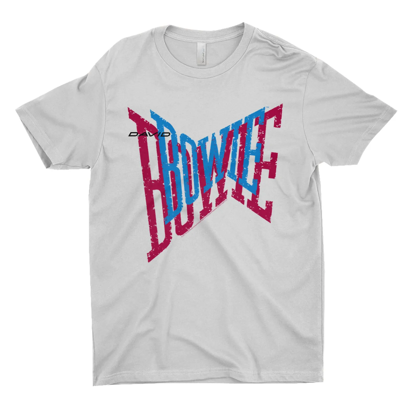 David Bowie T-Shirt | David Bowie Double Logo David Bowie Shirt