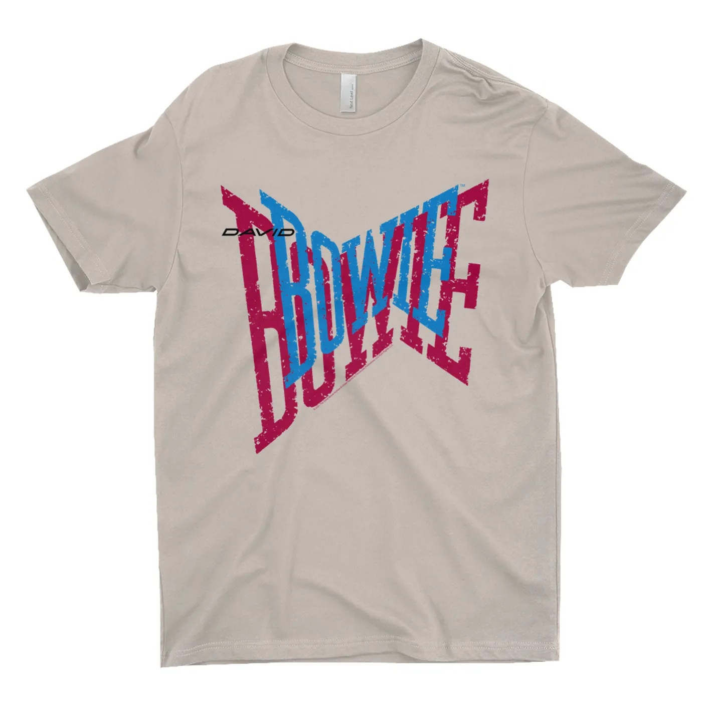 David Bowie T-Shirt | David Bowie Double Logo David Bowie Shirt