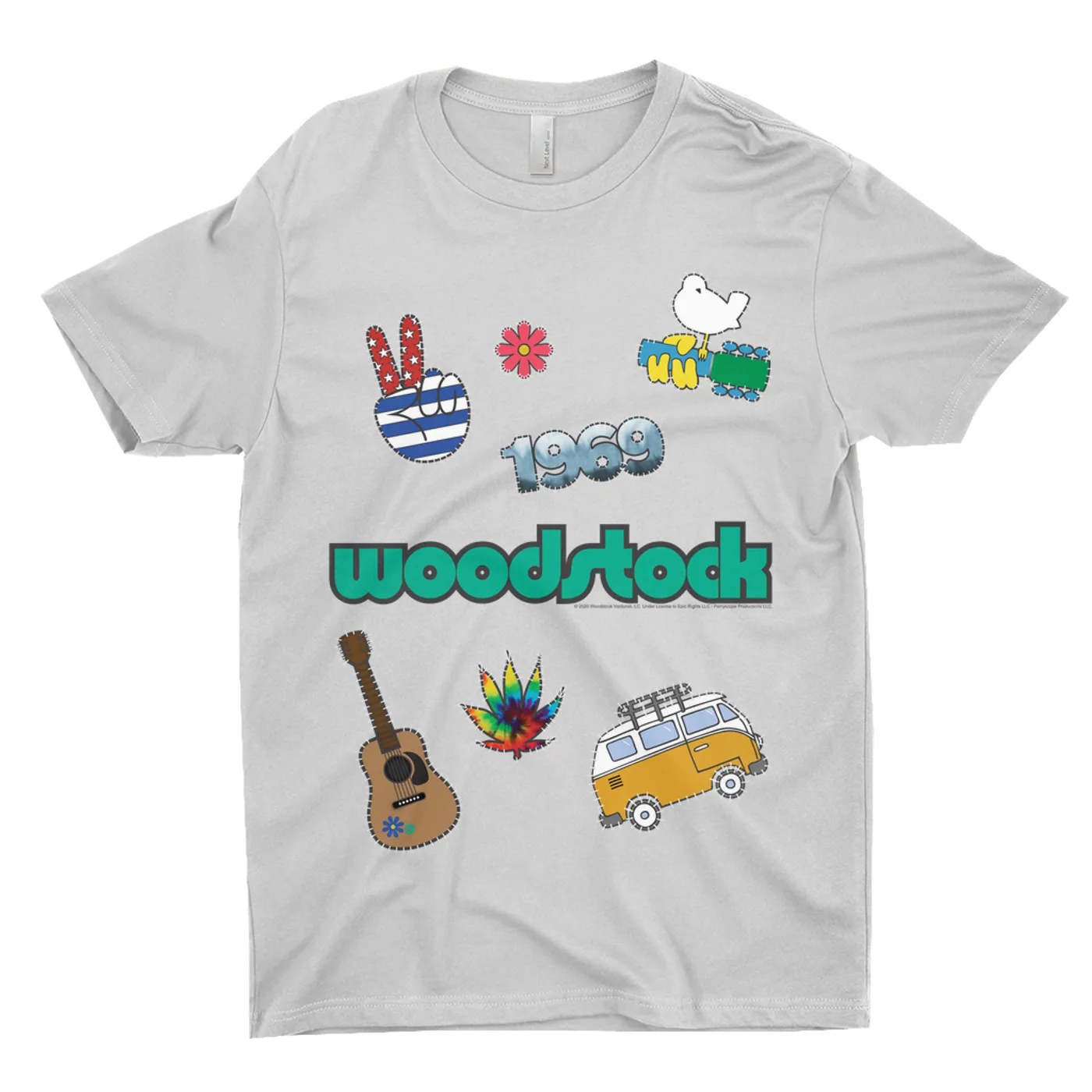 Woodstock T-Shirt | Woodstock Patches Design Woodstock Shirt (Merchbar Exclusive)