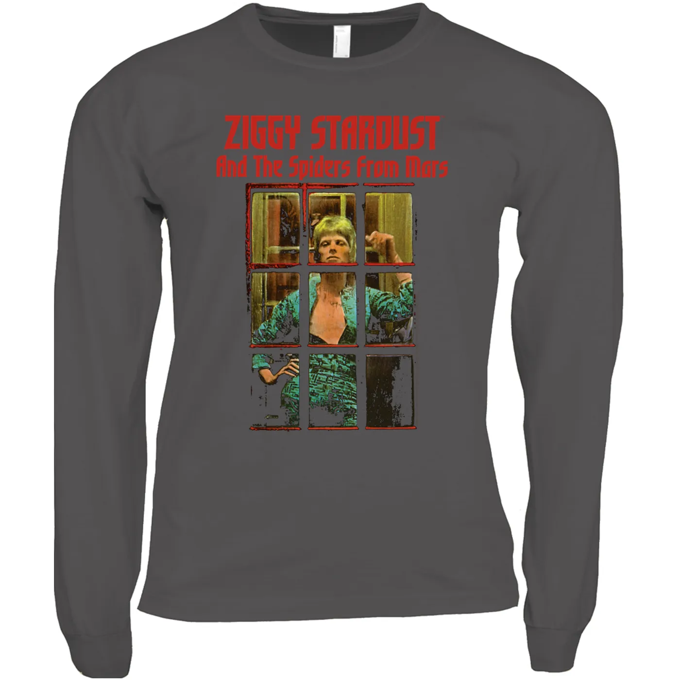 David Bowie Long Sleeve Shirt | Ziggy Stardust And The Spiders From Mars Photo David Bowie Shirt