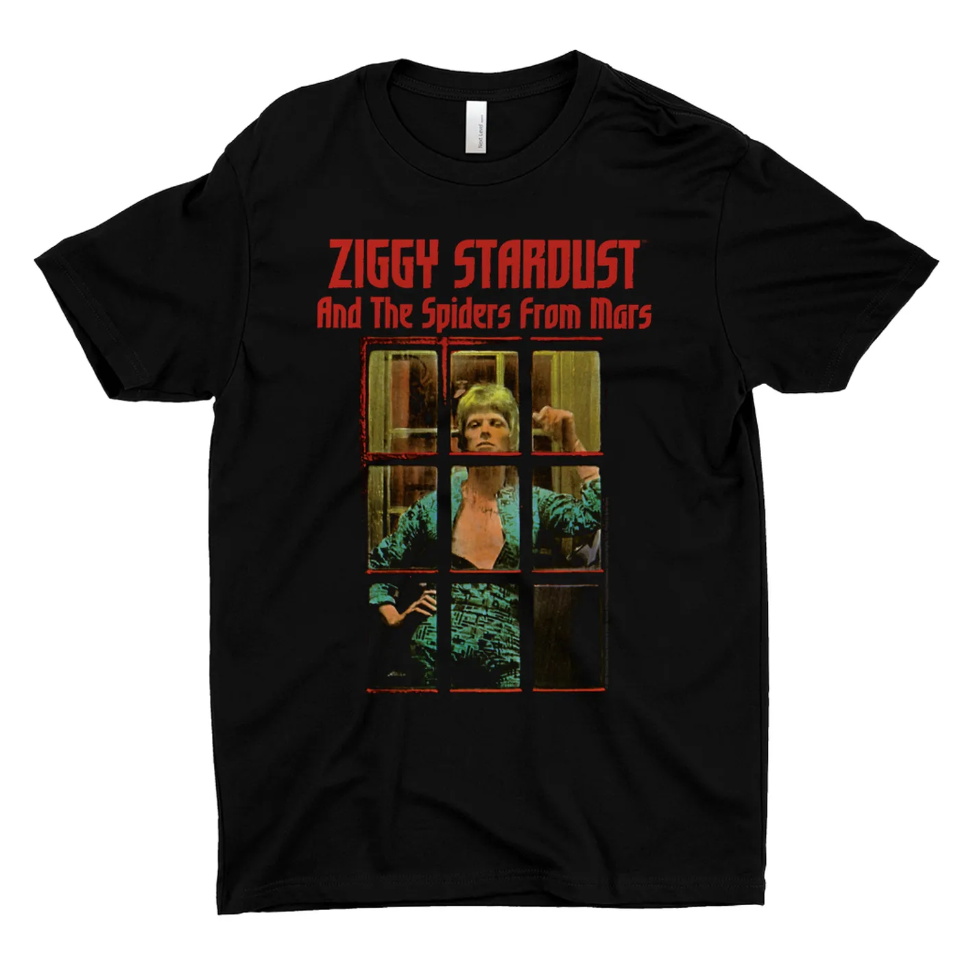 David Bowie T-Shirt | Ziggy Stardust And The Spiders From Mars Photo David Bowie Shirt